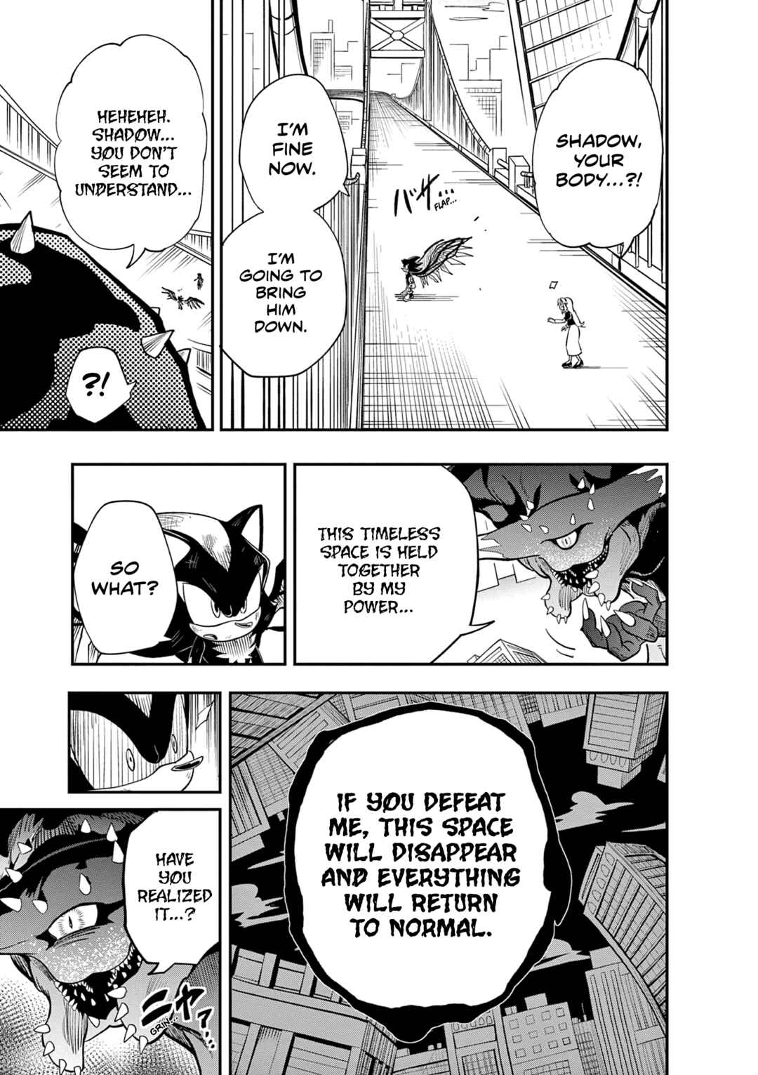 Page 7 Chapter 6 The Jet Black Hedgehog: Shadow the Hedgehog