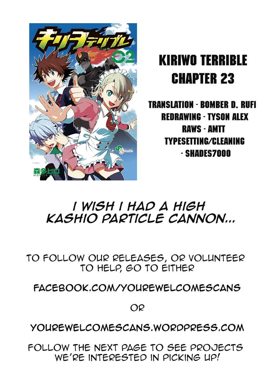 Page 19 Chapter 23 Kiriwo Terrible