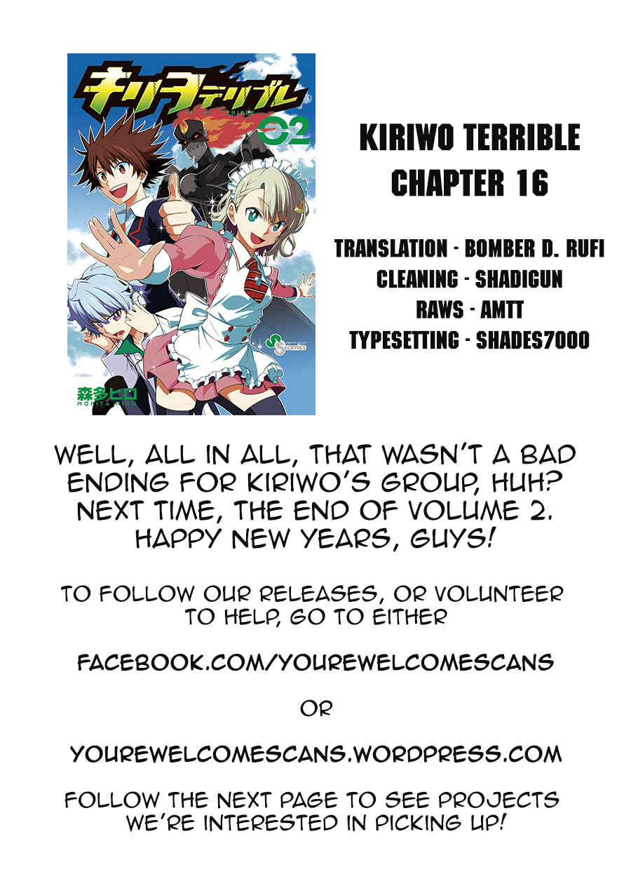 Page 19 Chapter 16 Kiriwo Terrible