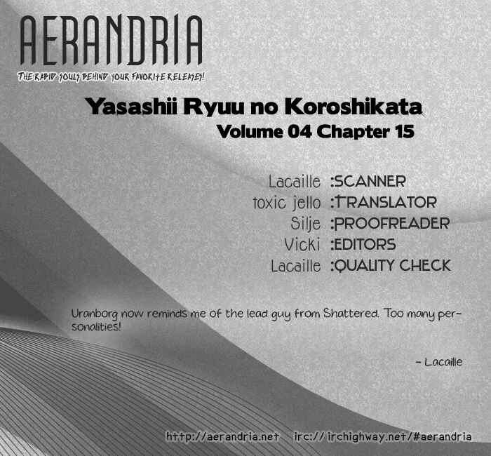 Page 51 Chapter 15 Yasashii Ryuu no Koroshikata