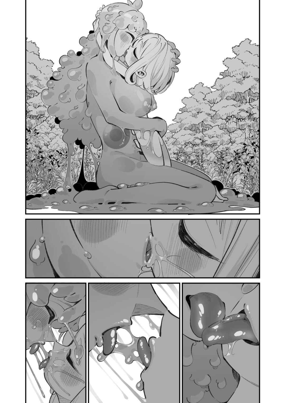 Page 39 Chapter Unknown_d379 Kairoudouketsu no Chigiri Slime Musume to Ichaicha Nurunuru Yuri Ecchi shite Slime-ka suru Loli Mahoutsukai