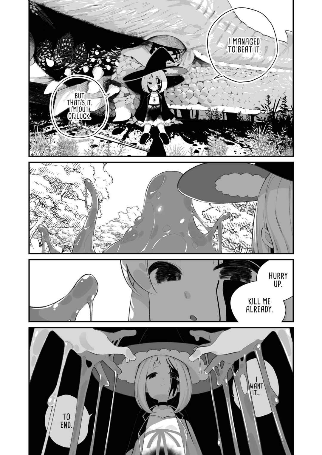 Page 77 Chapter Unknown_d379 Kairoudouketsu no Chigiri Slime Musume to Ichaicha Nurunuru Yuri Ecchi shite Slime-ka suru Loli Mahoutsukai