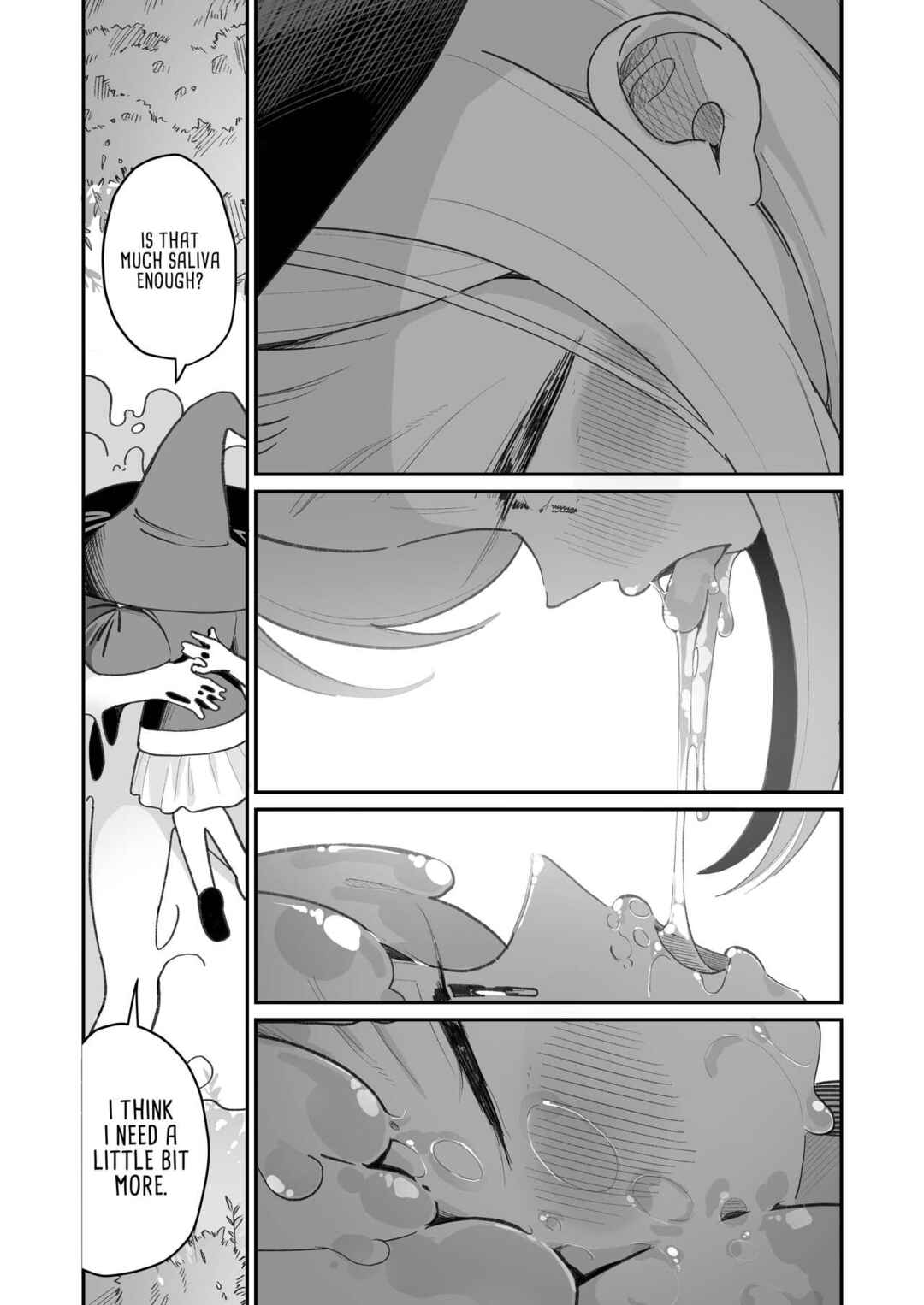 Page 9 Chapter Unknown_d379 Kairoudouketsu no Chigiri Slime Musume to Ichaicha Nurunuru Yuri Ecchi shite Slime-ka suru Loli Mahoutsukai