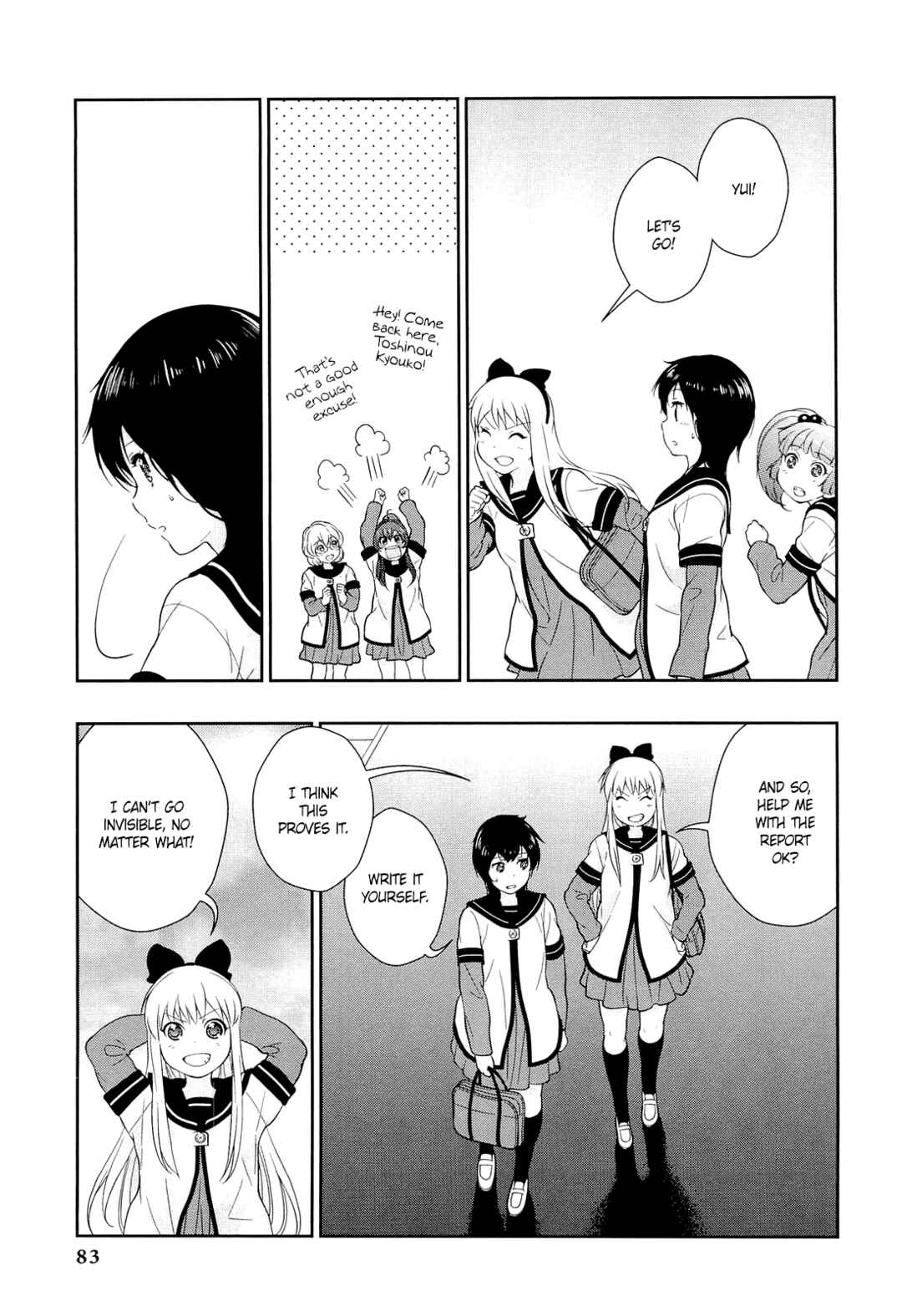 Page 11 Chapter 8 Yuru Yuri Comic Anthology