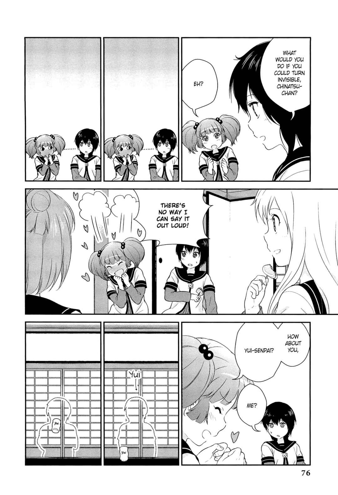 Page 4 Chapter 8 Yuru Yuri Comic Anthology