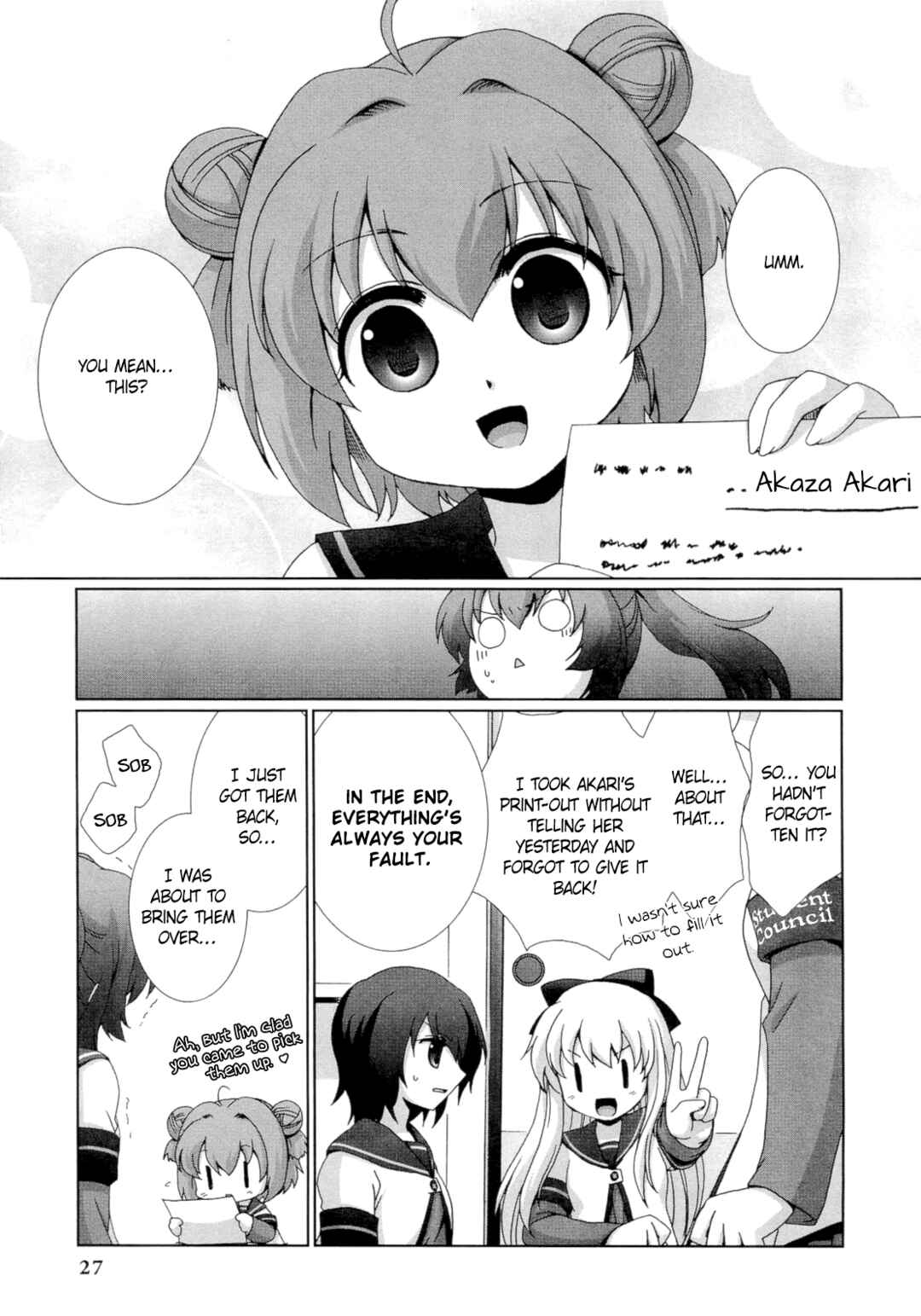 Page 7 Chapter 2 Yuru Yuri Comic Anthology