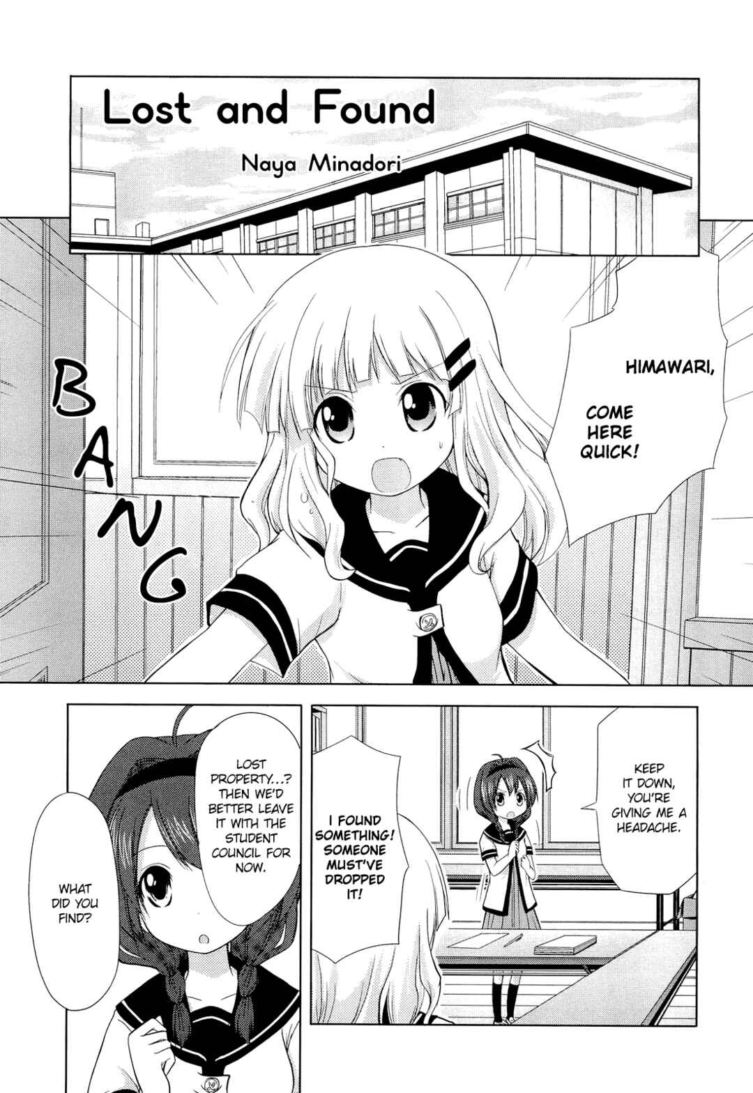 Page 1 Chapter 11 Yuru Yuri Comic Anthology