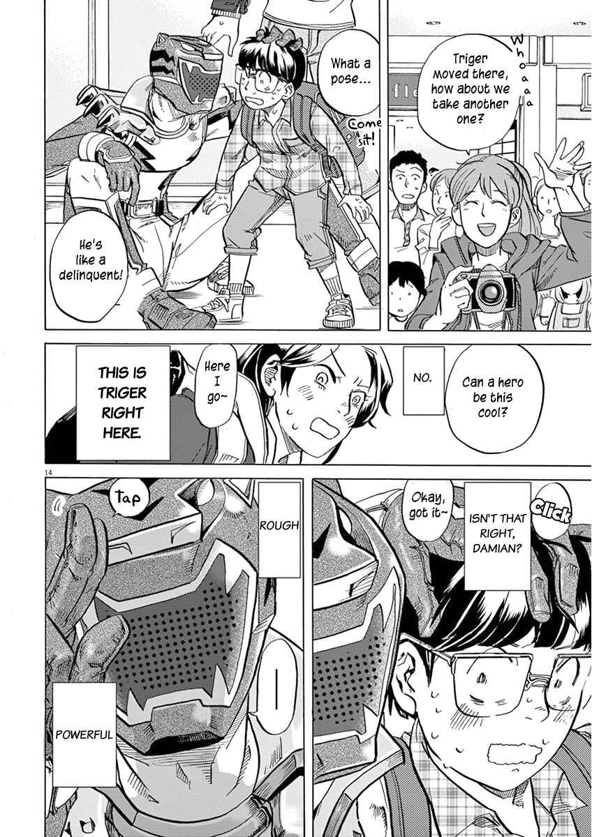 Page 14 Chapter 17 Tokusatsu Gagaga