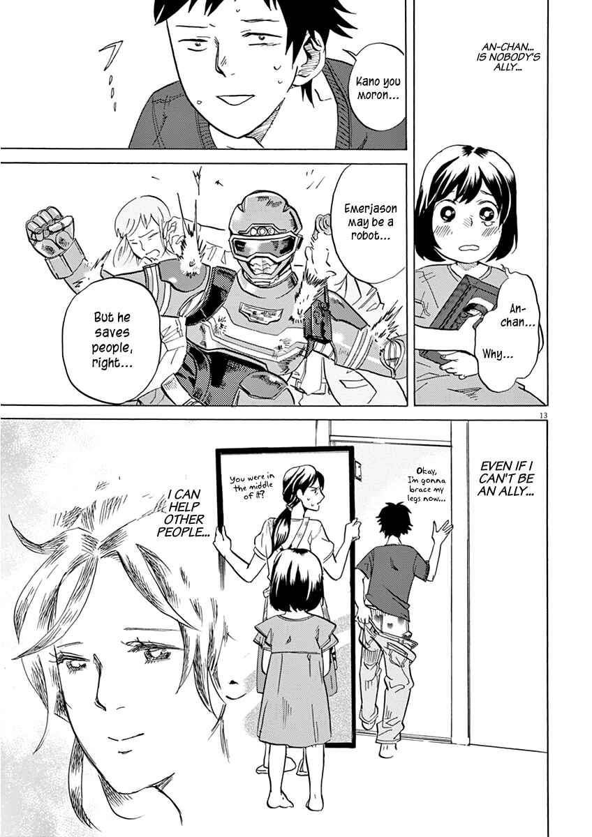 Page 13 Chapter 16 Tokusatsu Gagaga