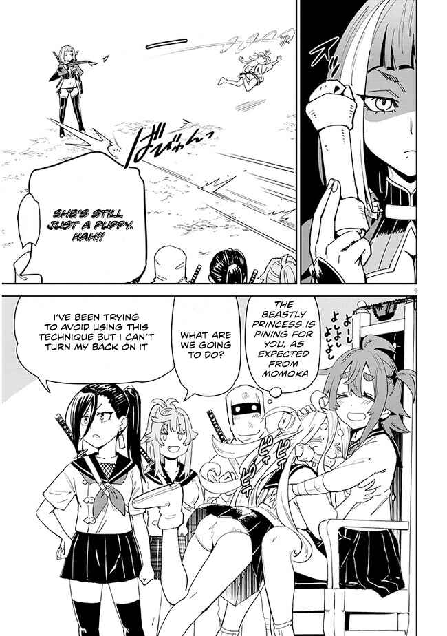 Page 10 Chapter 7 Kunoichi Momoka Tabegoro desu?