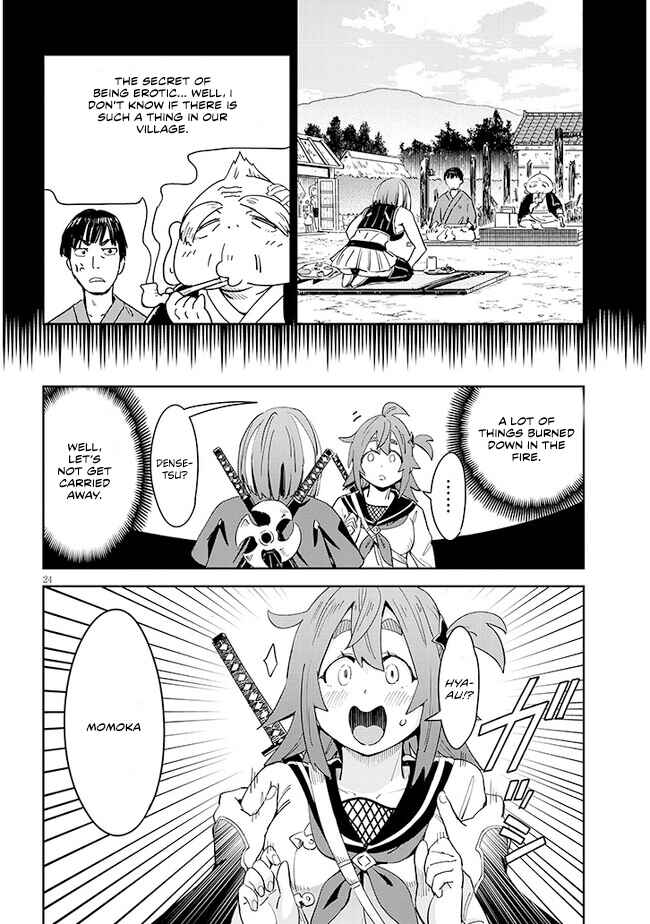Page 25 Chapter 7 Kunoichi Momoka Tabegoro desu?