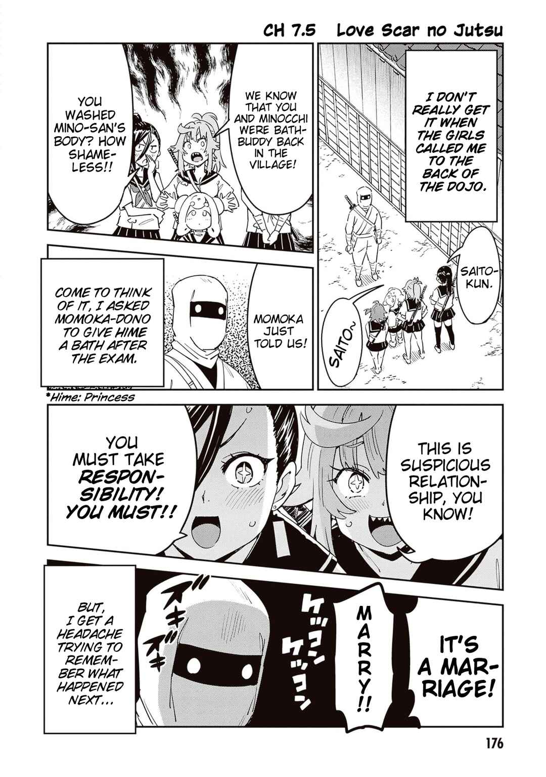 Page 5 Chapter 7.5 Kunoichi Momoka Tabegoro desu?