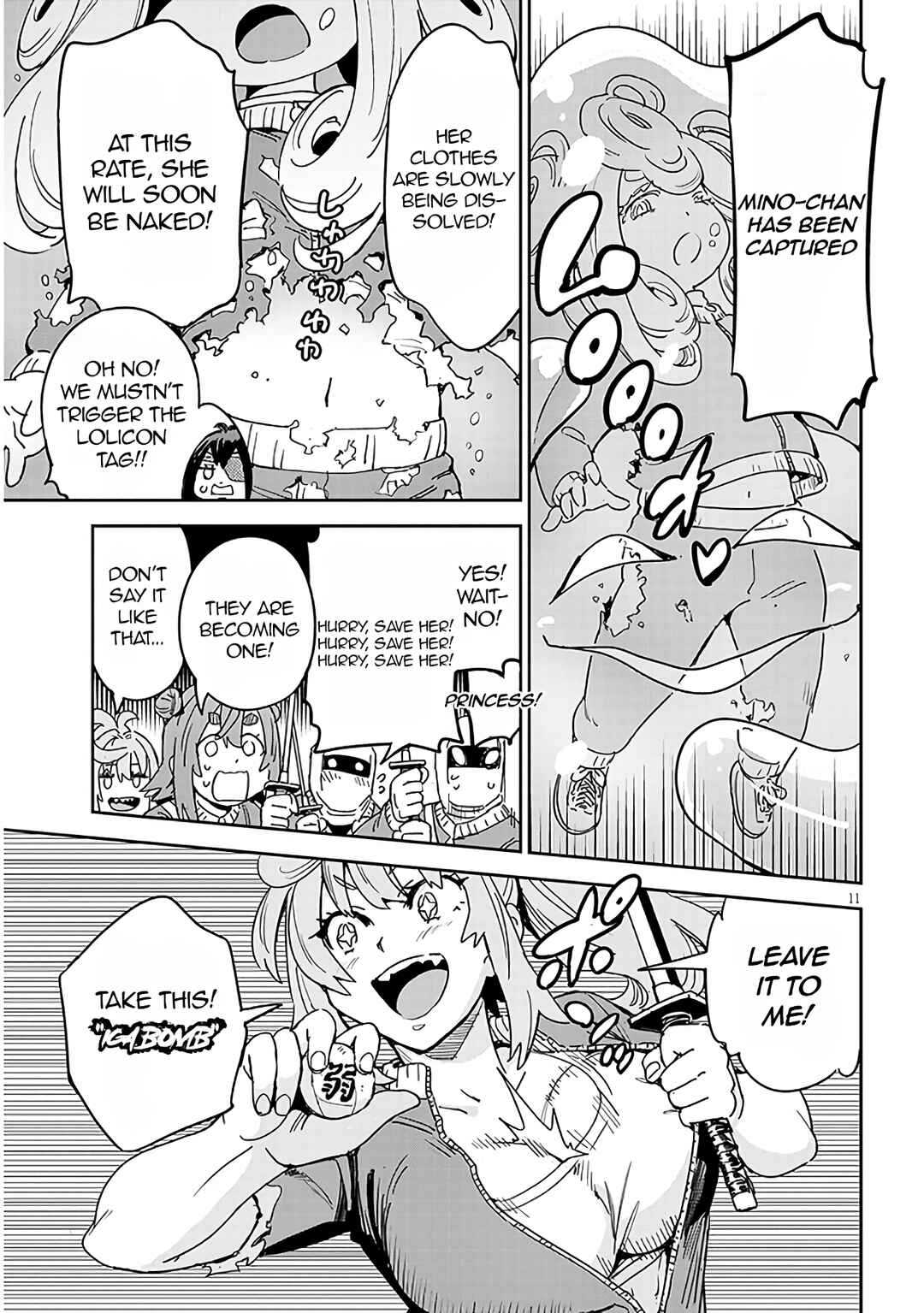 Page 12 Chapter 3 Kunoichi Momoka Tabegoro desu?
