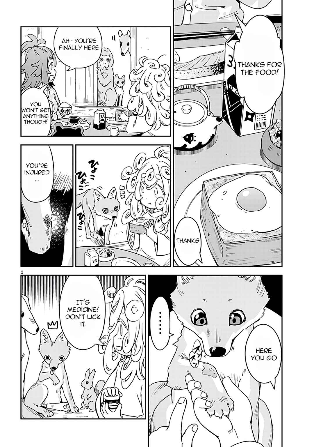 Page 3 Chapter 3 Kunoichi Momoka Tabegoro desu?
