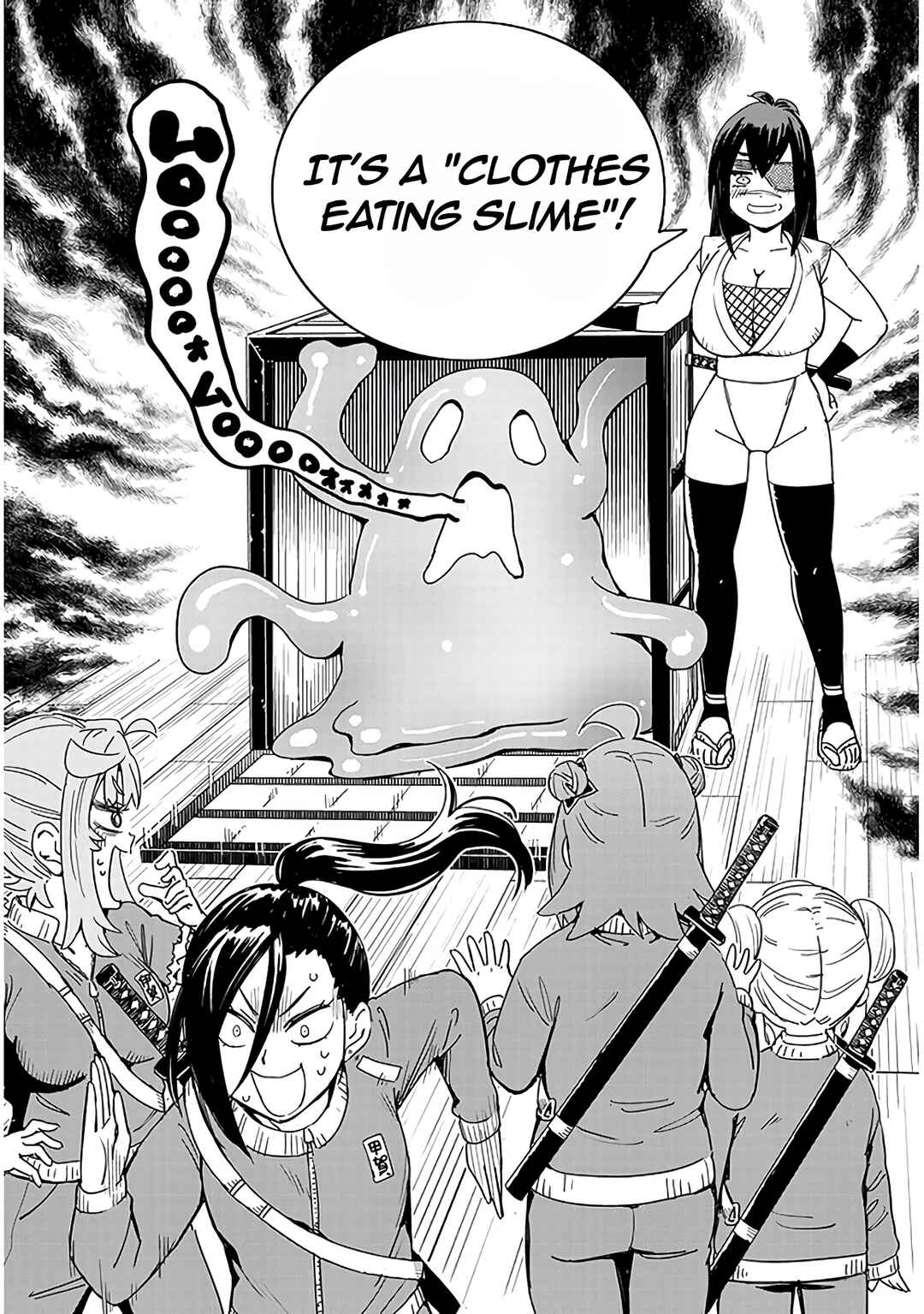 Page 7 Chapter 3 Kunoichi Momoka Tabegoro desu?