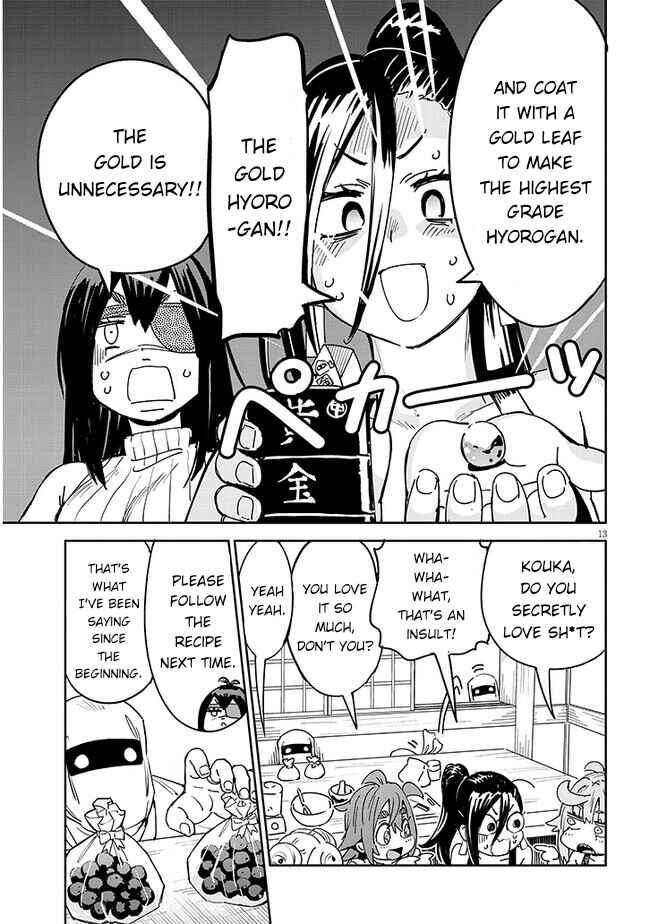 Page 14 Chapter 4 Kunoichi Momoka Tabegoro desu?