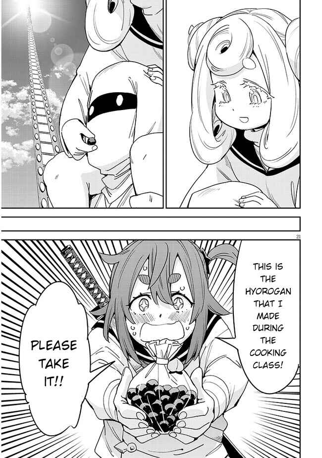 Page 22 Chapter 4 Kunoichi Momoka Tabegoro desu?