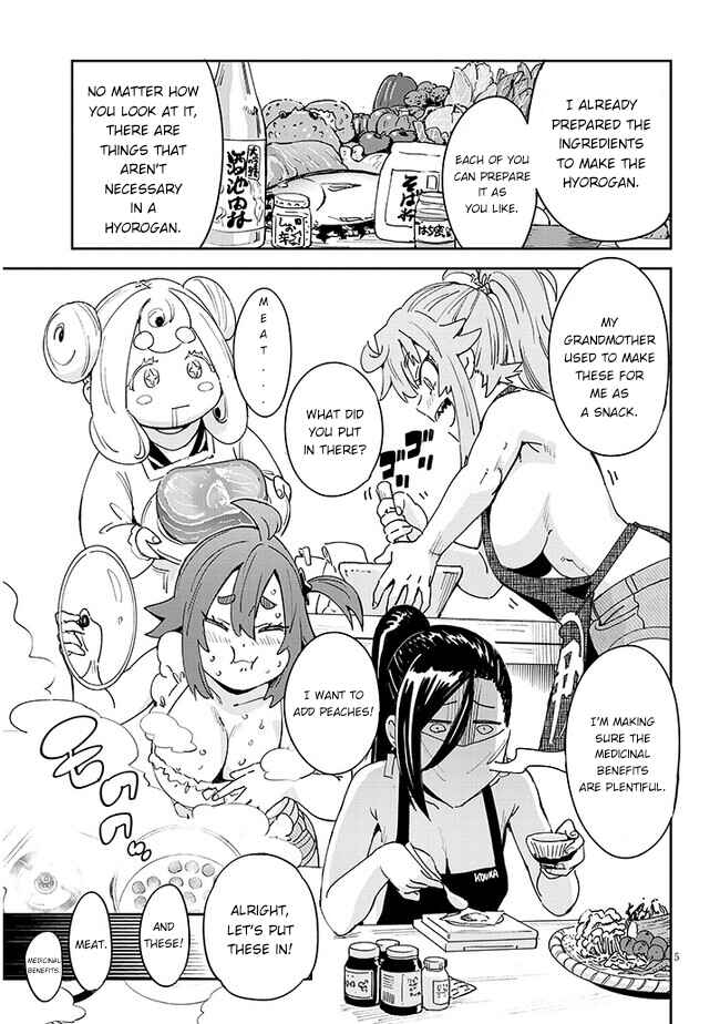 Page 6 Chapter 4 Kunoichi Momoka Tabegoro desu?