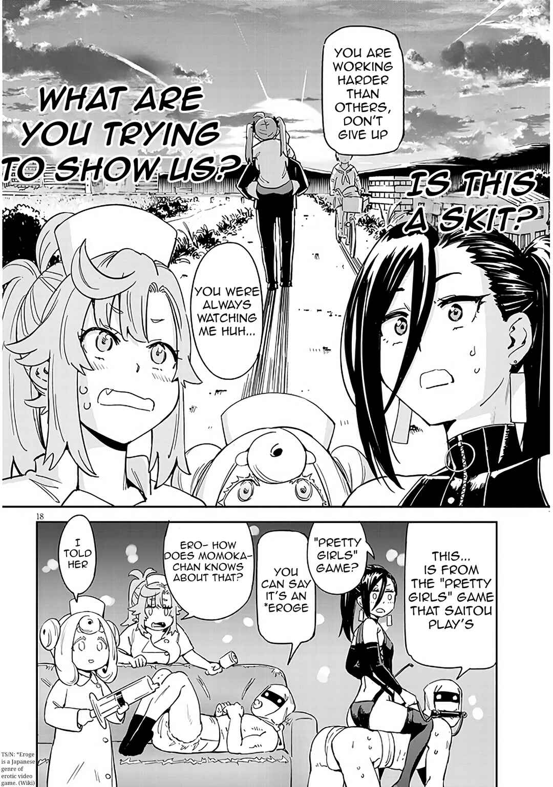 Page 19 Chapter 2 Kunoichi Momoka Tabegoro desu?