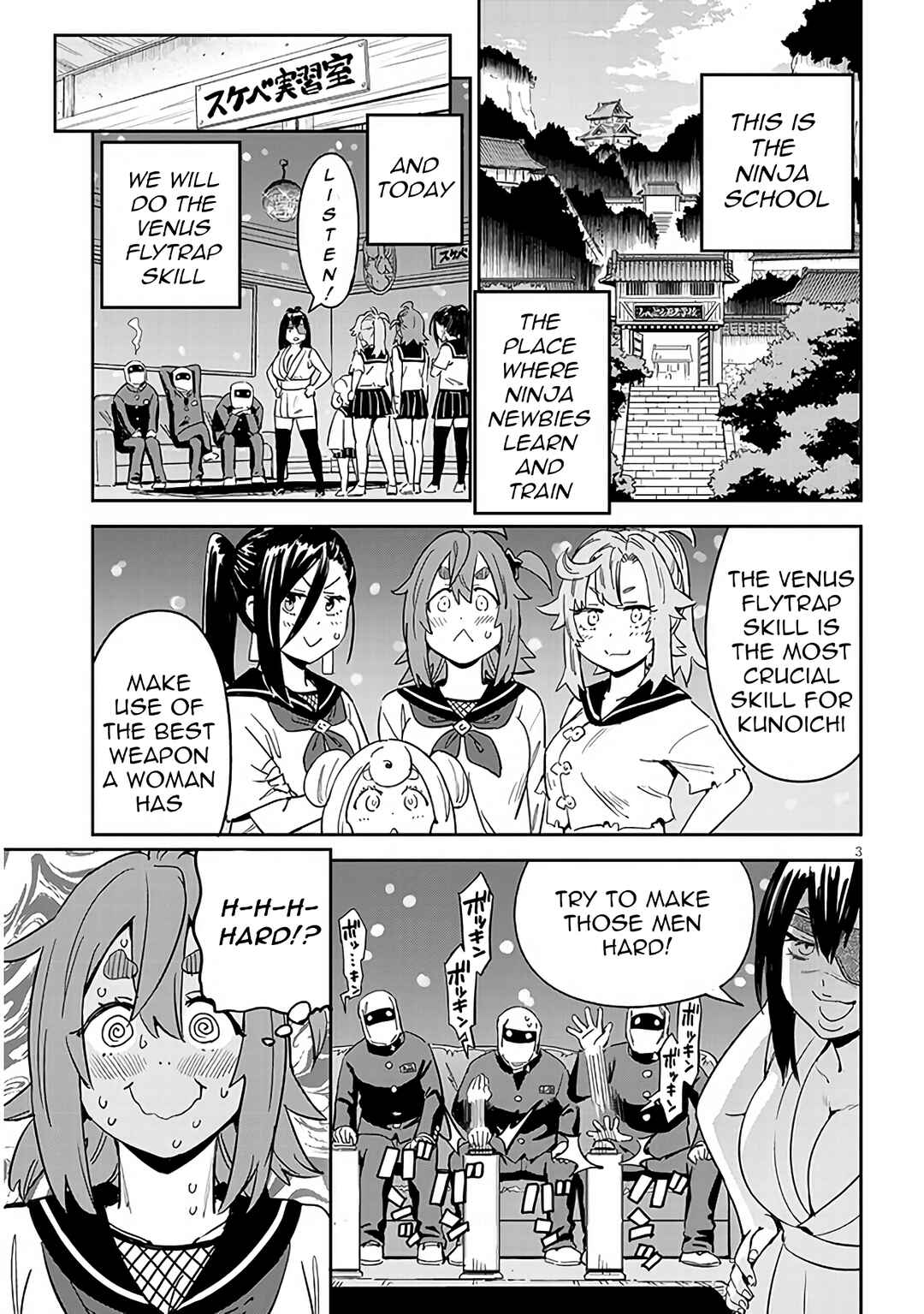 Page 4 Chapter 2 Kunoichi Momoka Tabegoro desu?