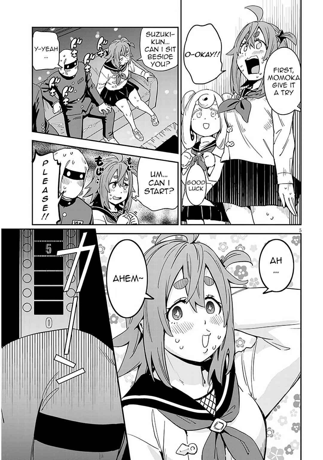 Page 6 Chapter 2 Kunoichi Momoka Tabegoro desu?