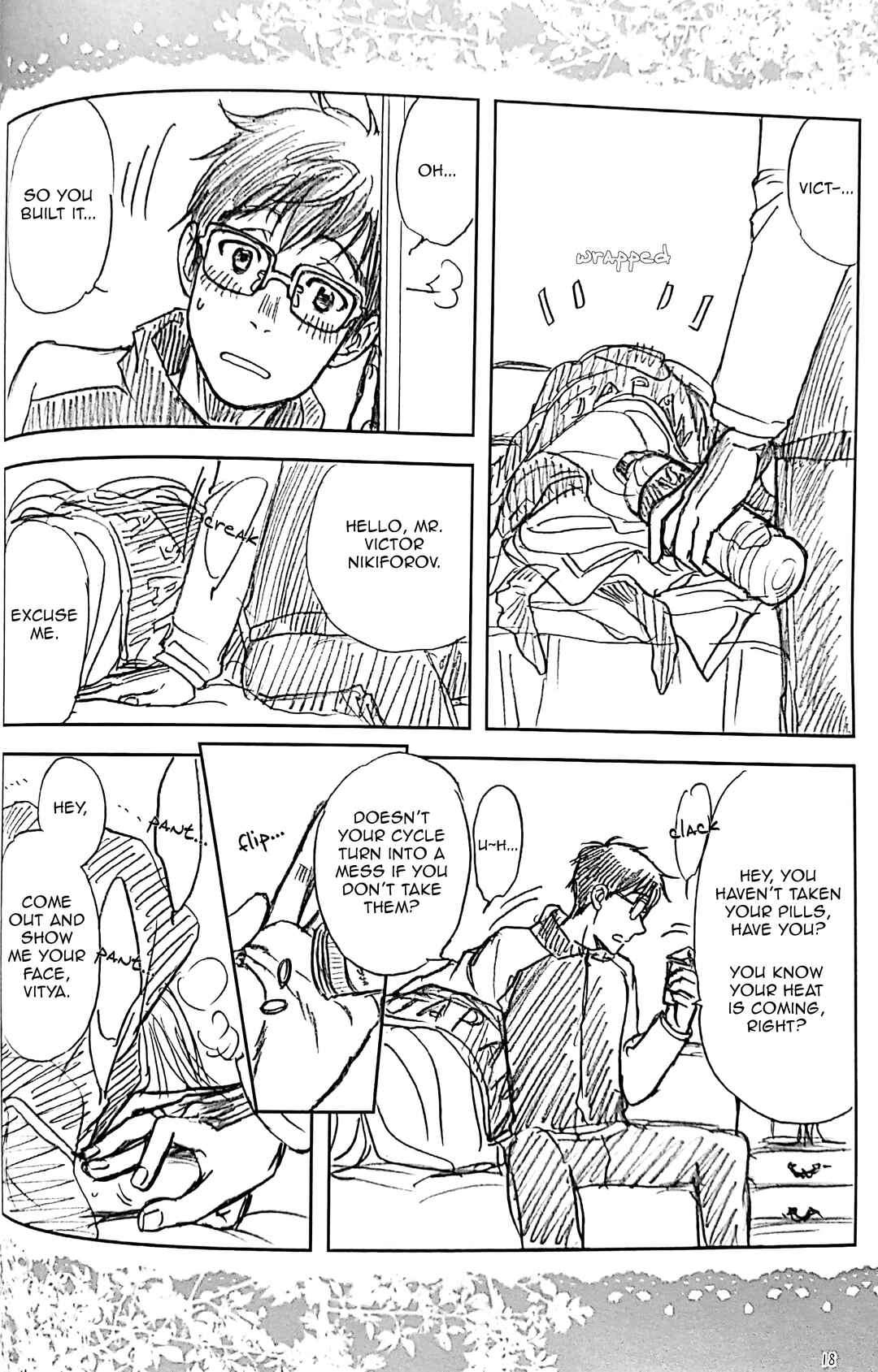 Page 18 Chapter Unknown_89a0 Yuri!!! on Ice - Love x Ree x Baby (Doujinshi)
