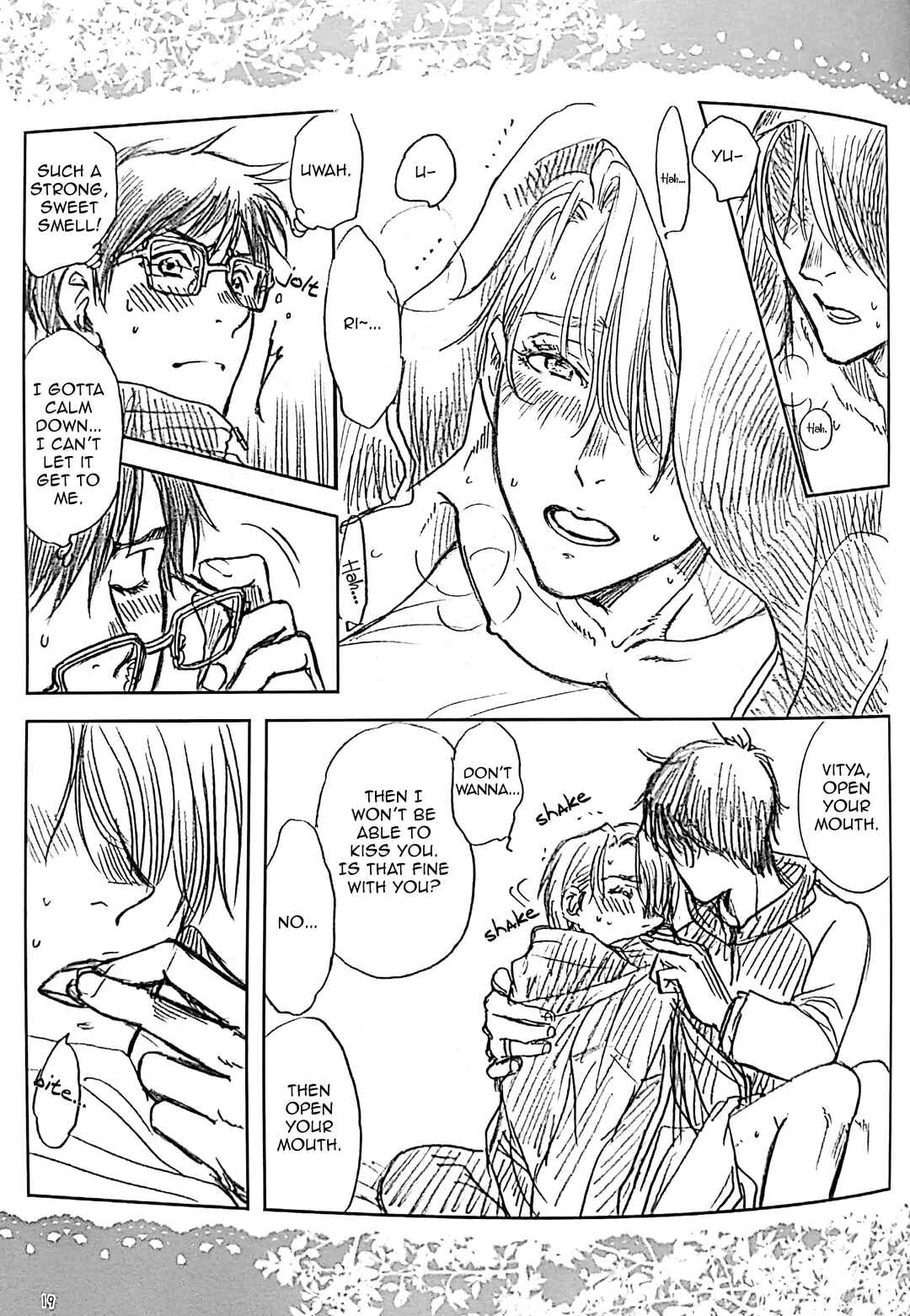 Page 19 Chapter Unknown_89a0 Yuri!!! on Ice - Love x Ree x Baby (Doujinshi)