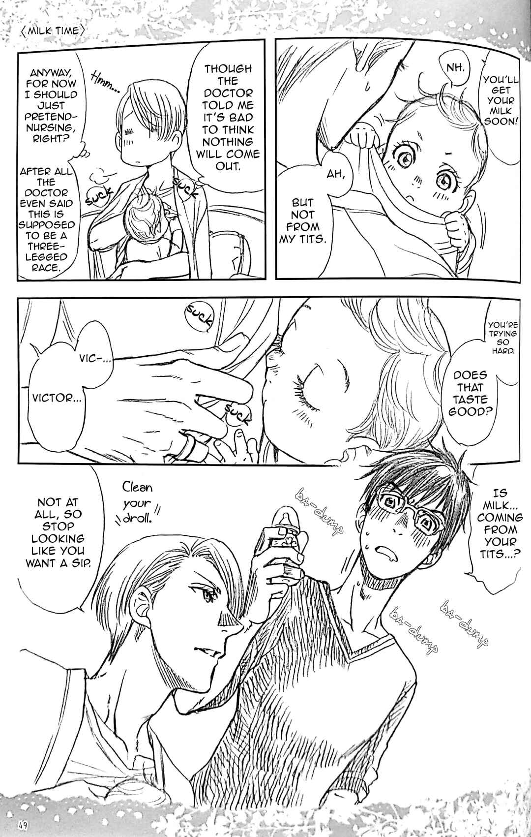 Page 49 Chapter Unknown_89a0 Yuri!!! on Ice - Love x Ree x Baby (Doujinshi)