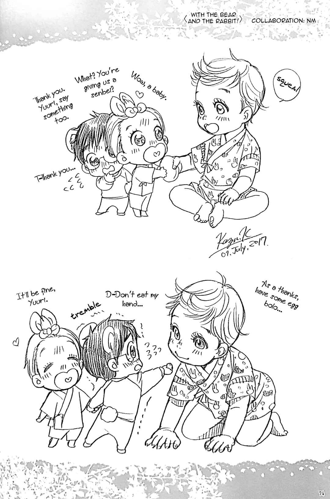 Page 74 Chapter Unknown_89a0 Yuri!!! on Ice - Love x Ree x Baby (Doujinshi)