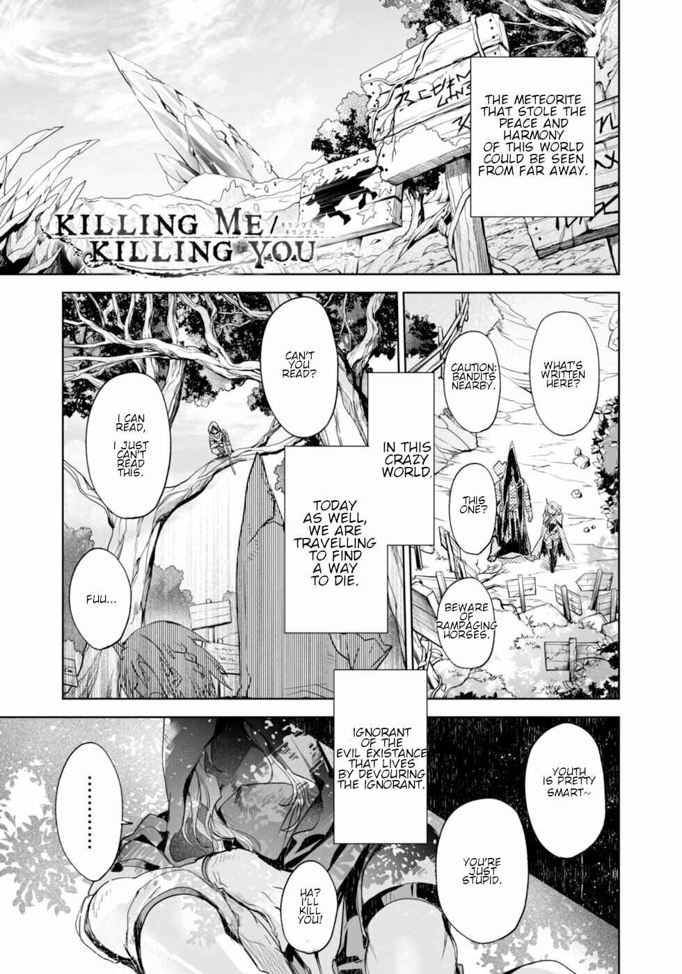 Page 1 Chapter 6 KILLING ME / KILLING YOU