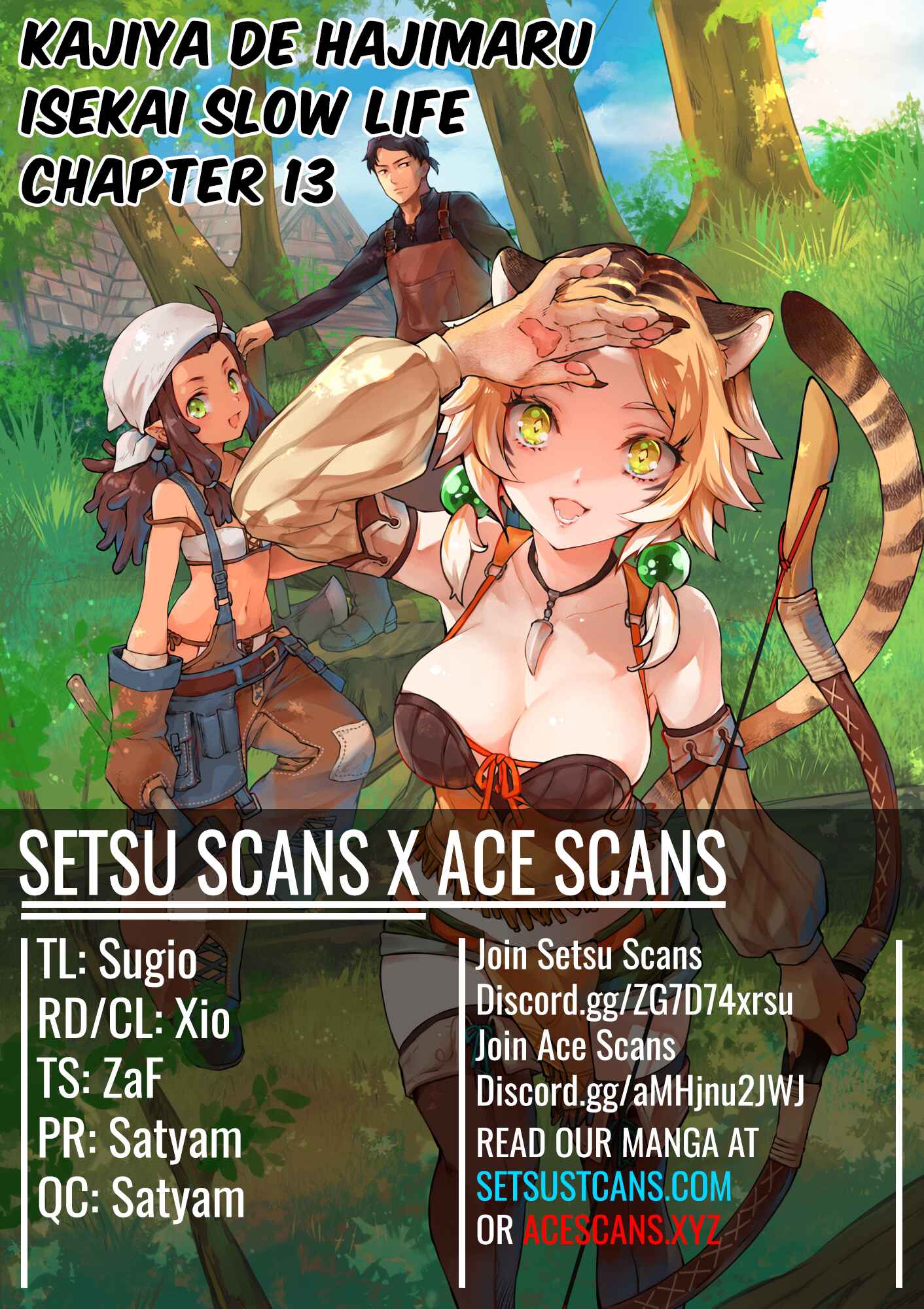 Page 1 Chapter 13 Kajiya de Hajimeru Isekai Slow Life