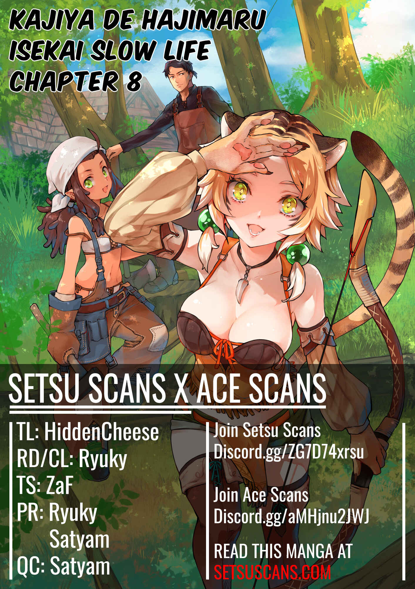 Page 1 Chapter 8 Kajiya de Hajimeru Isekai Slow Life