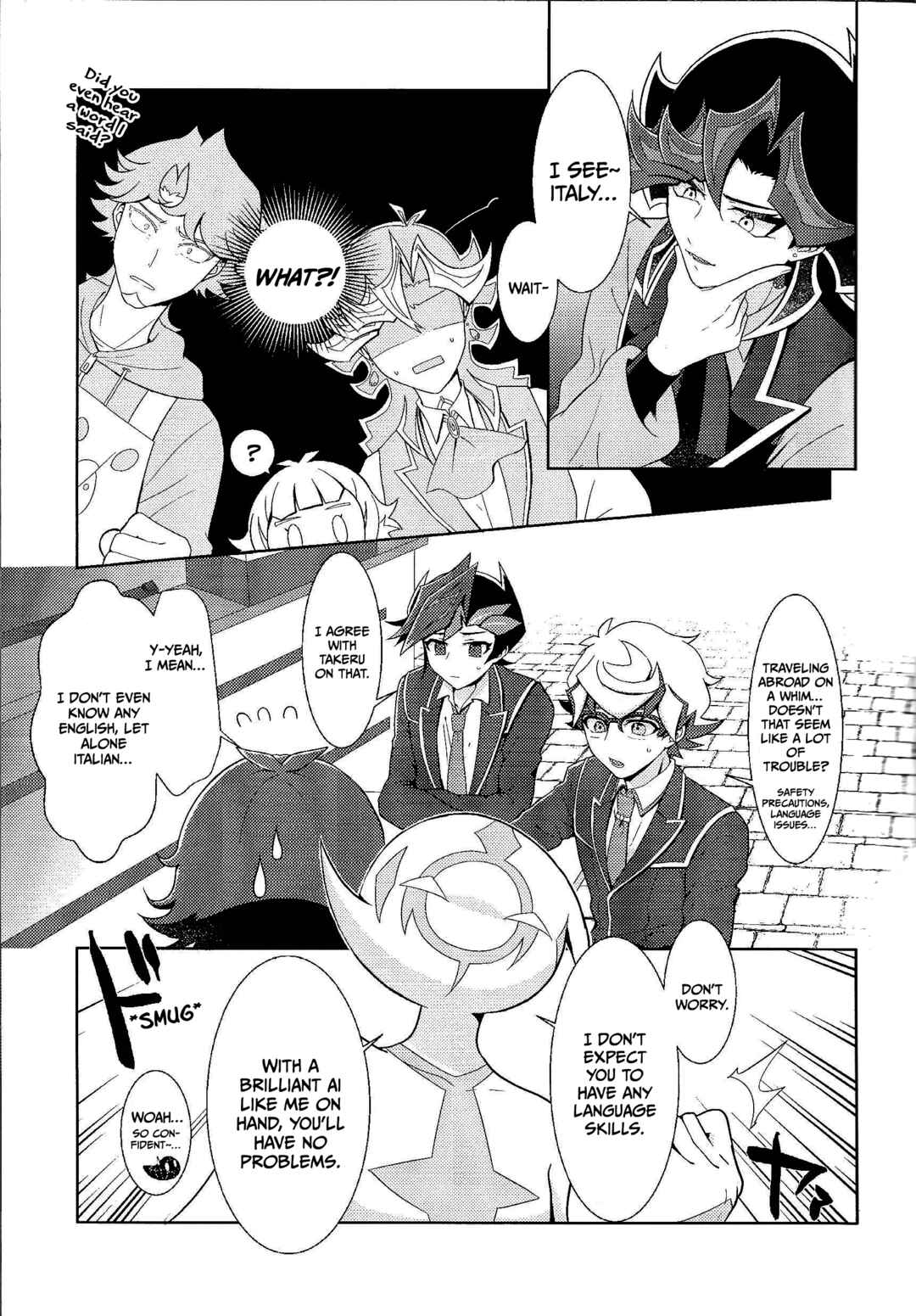 Page 10 Chapter Unknown_a4e9 Yu-Gi-Oh! VRAINS - Those Days Became Jewels (Doujinshi)