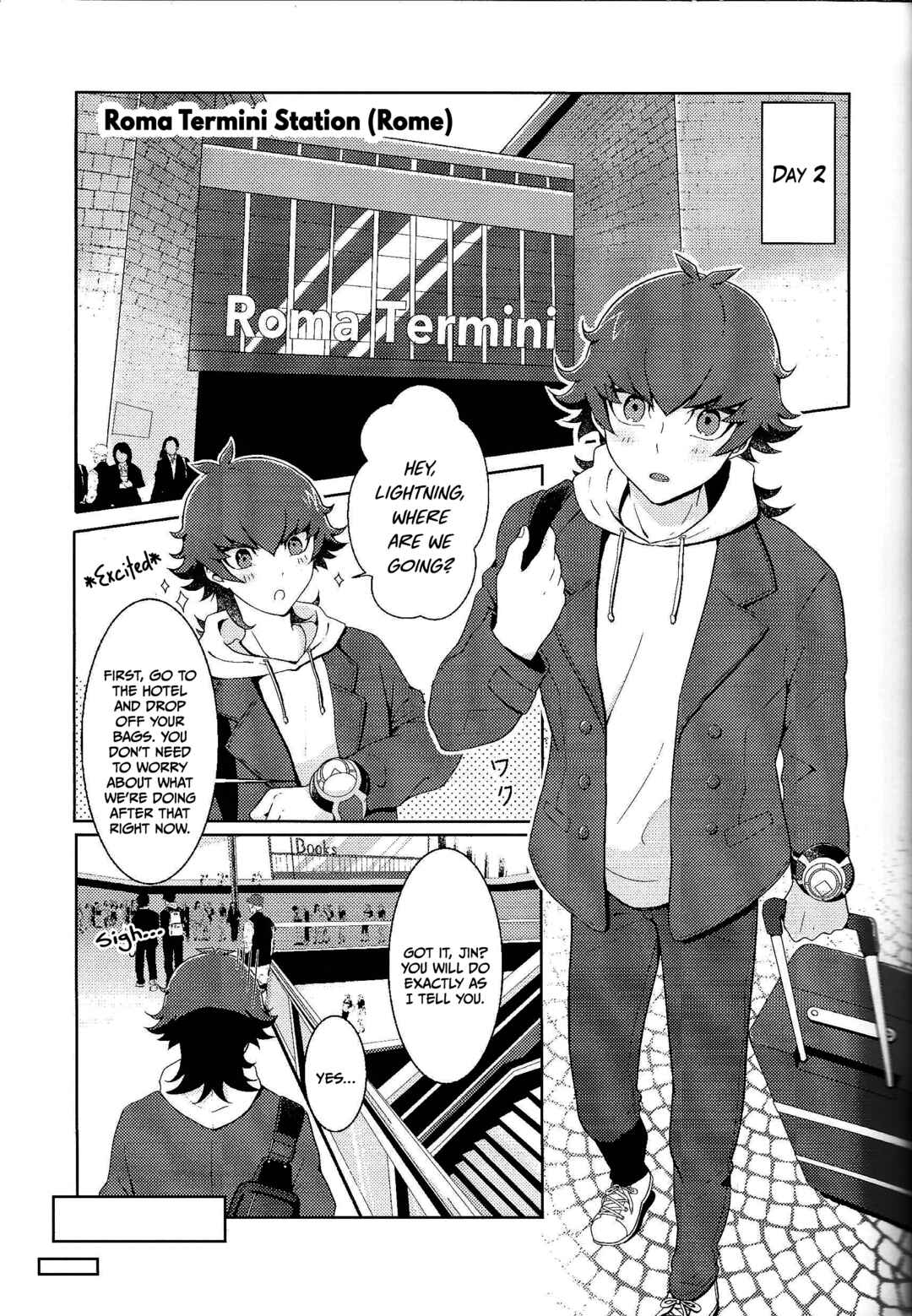 Page 14 Chapter Unknown_a4e9 Yu-Gi-Oh! VRAINS - Those Days Became Jewels (Doujinshi)