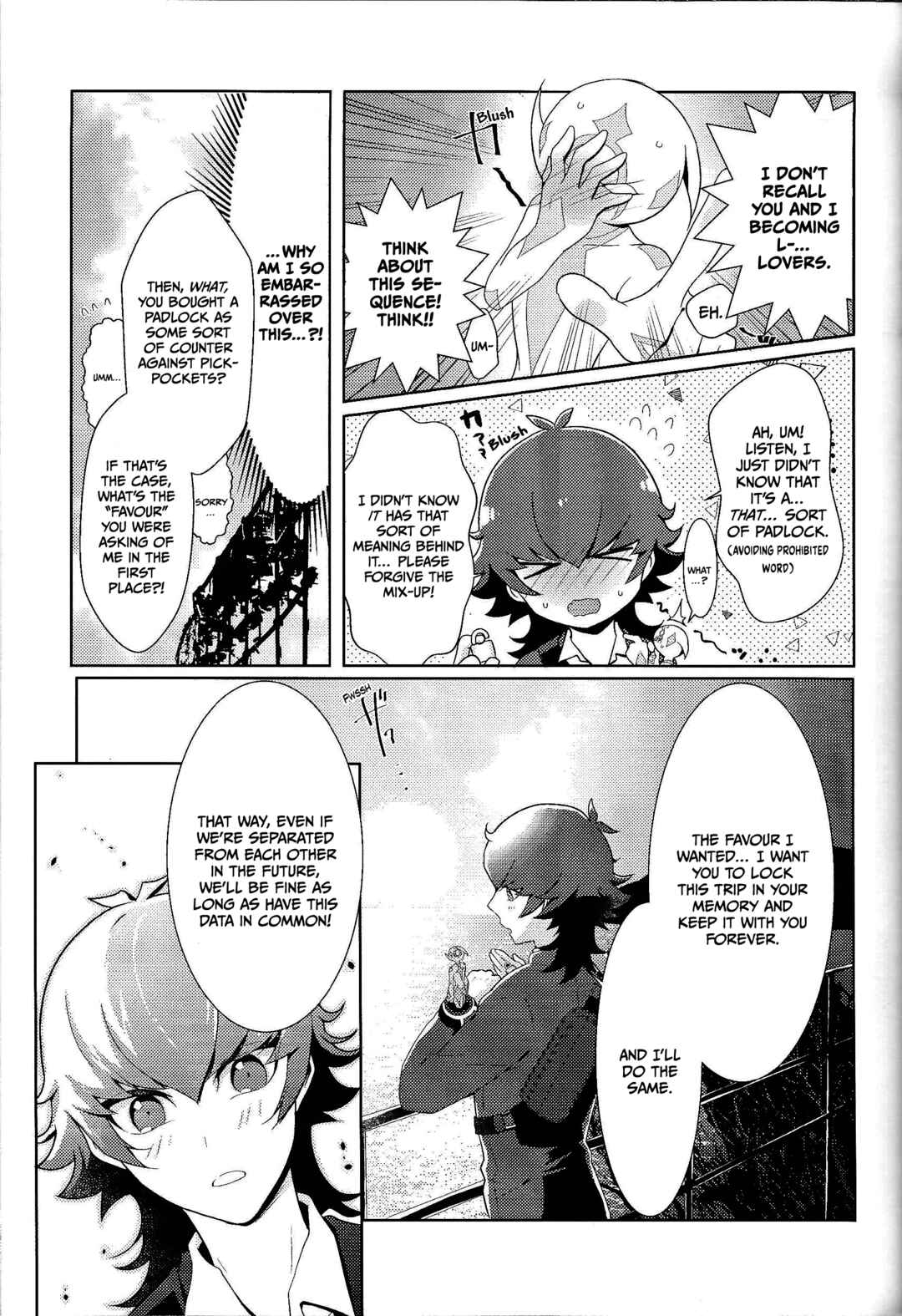 Page 76 Chapter Unknown_a4e9 Yu-Gi-Oh! VRAINS - Those Days Became Jewels (Doujinshi)