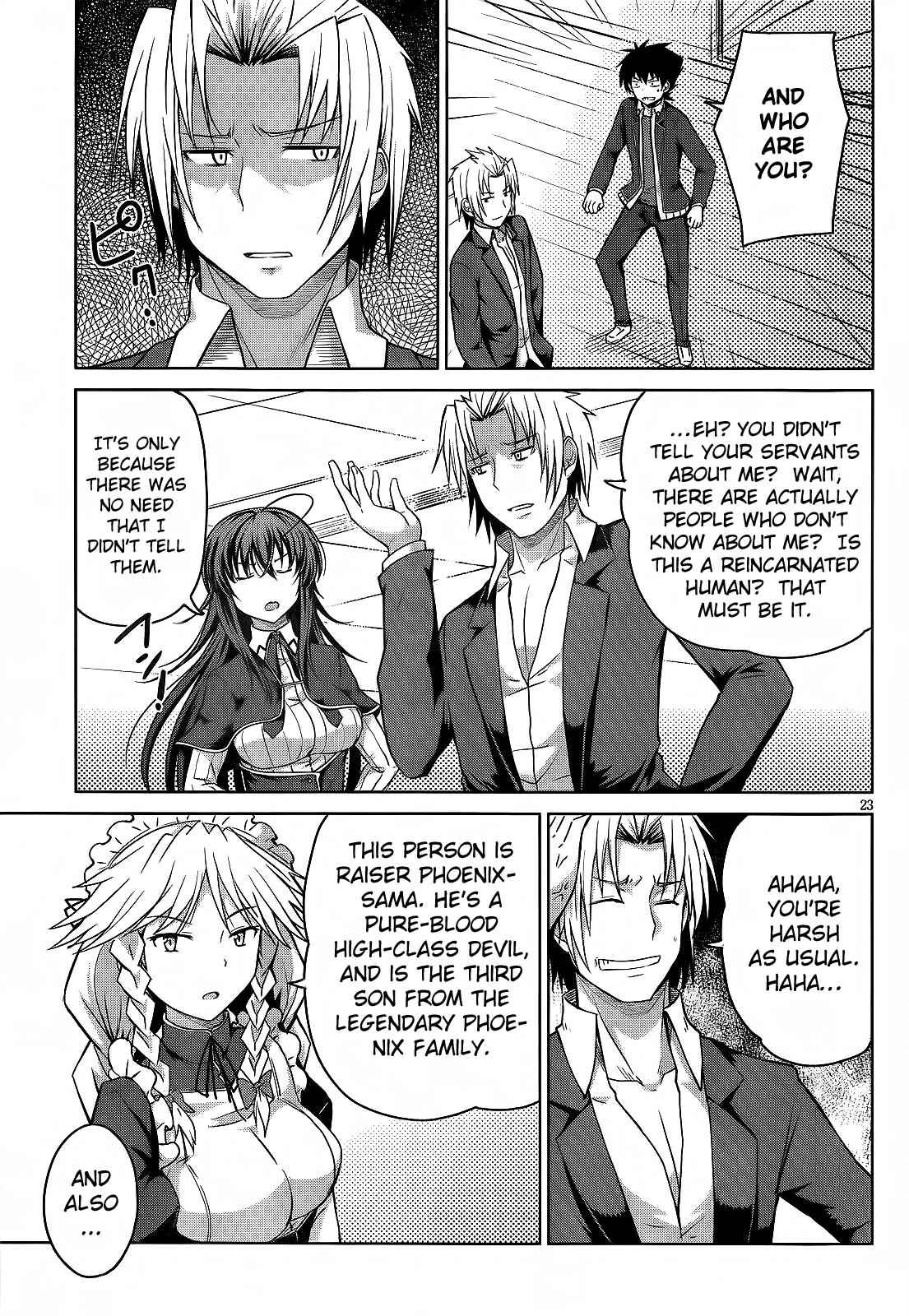 Page 23 Chapter 13 High School DxD