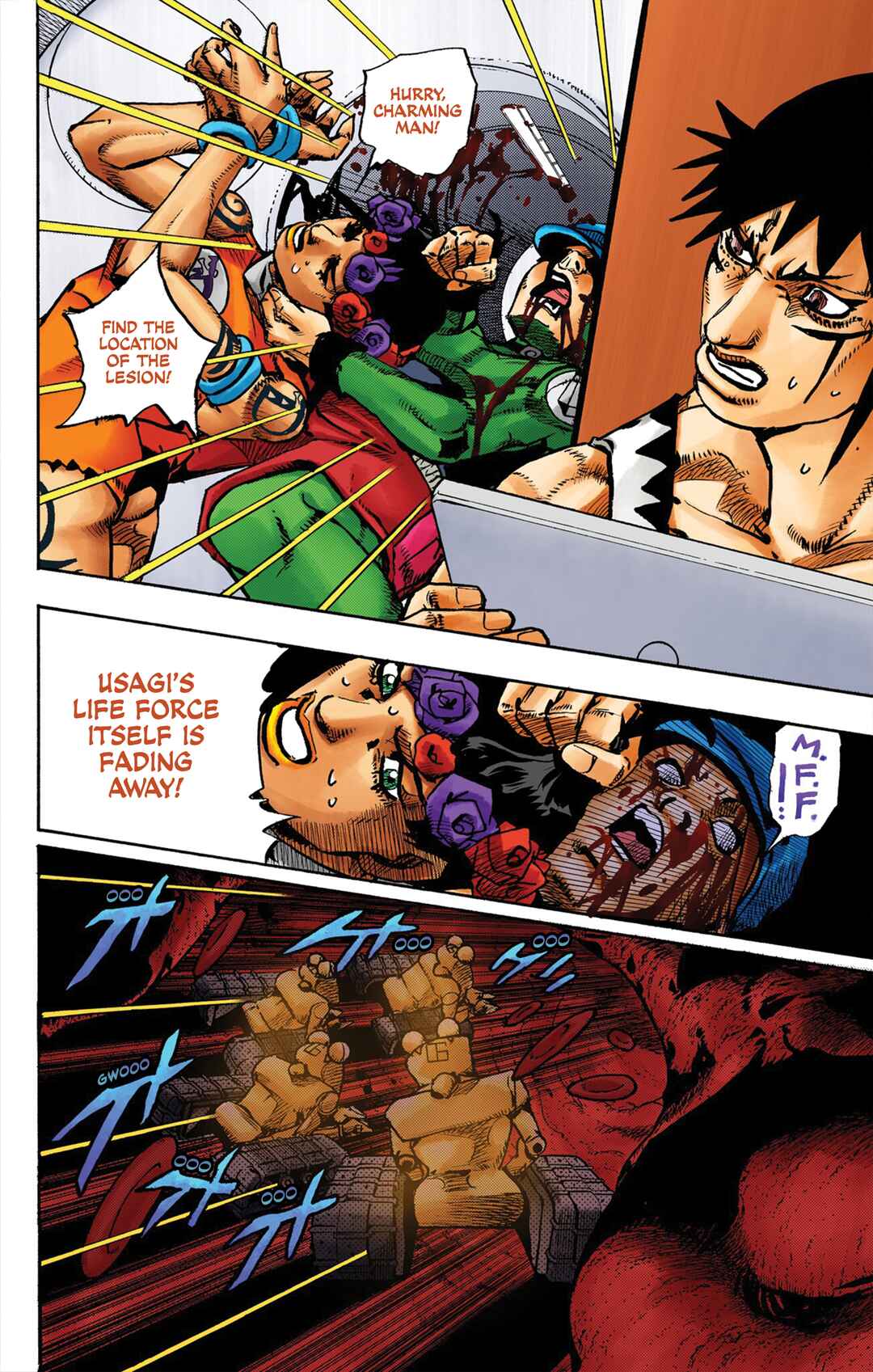 Page 13 Chapter 19 JoJos Bizarre Adventure, Part 9: The JOJOLands (Official Colored)