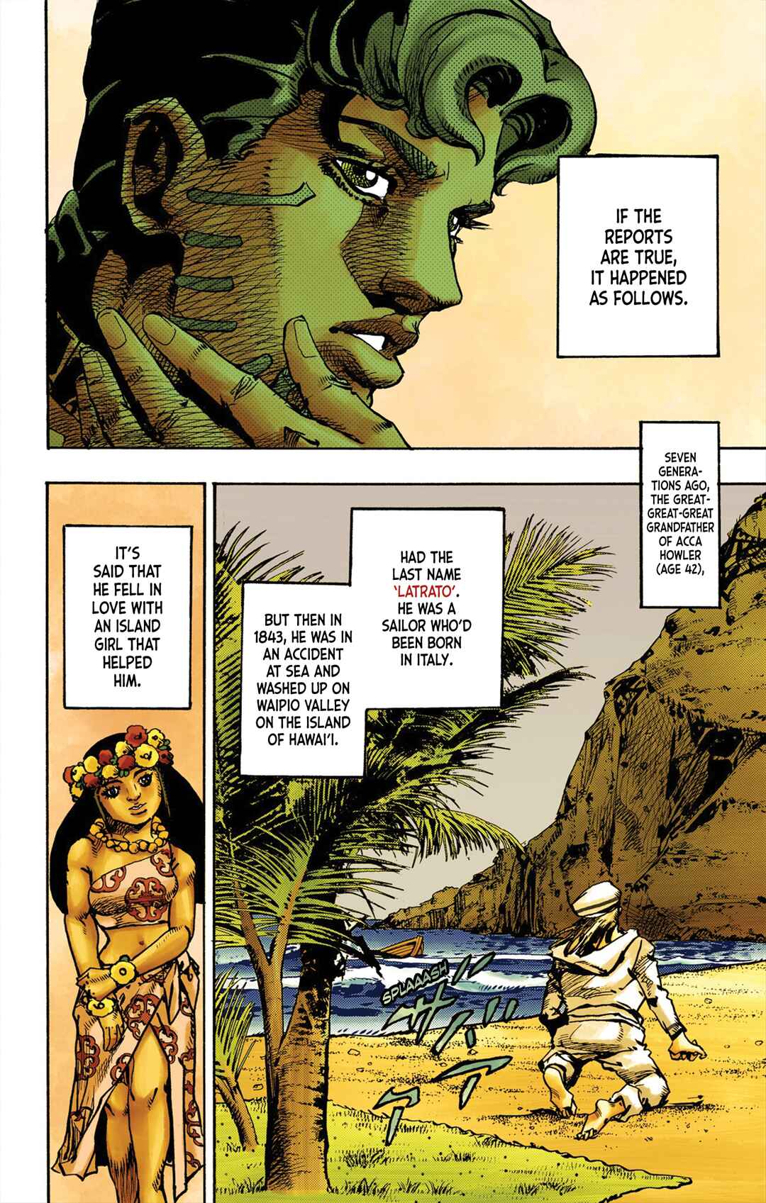 Page 2 Chapter 19 JoJos Bizarre Adventure, Part 9: The JOJOLands (Official Colored)