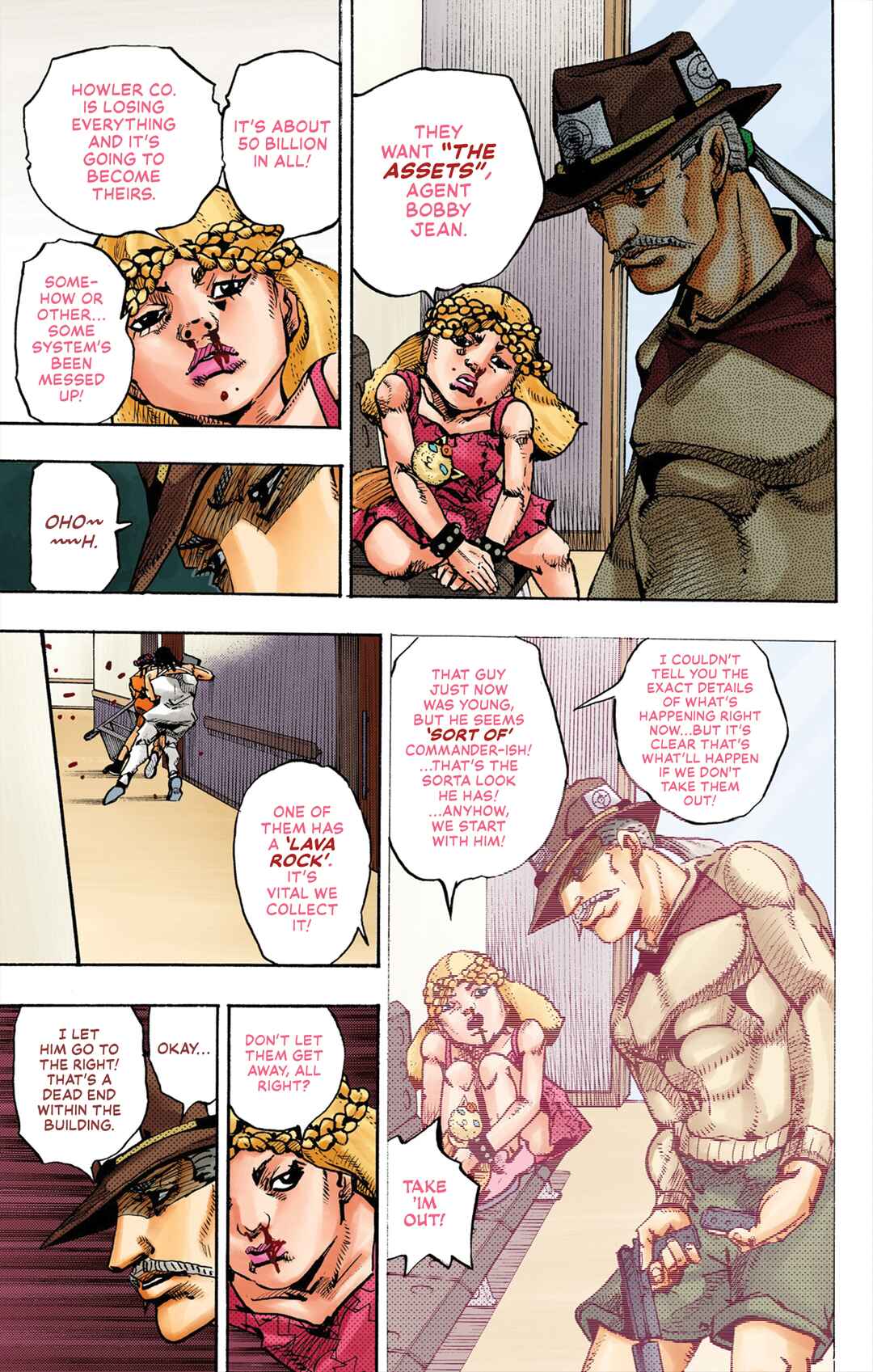 Page 22 Chapter 19 JoJos Bizarre Adventure, Part 9: The JOJOLands (Official Colored)