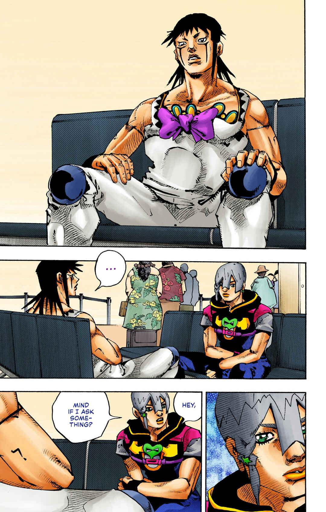 Page 10 Chapter 12 JoJos Bizarre Adventure, Part 9: The JOJOLands (Official Colored)