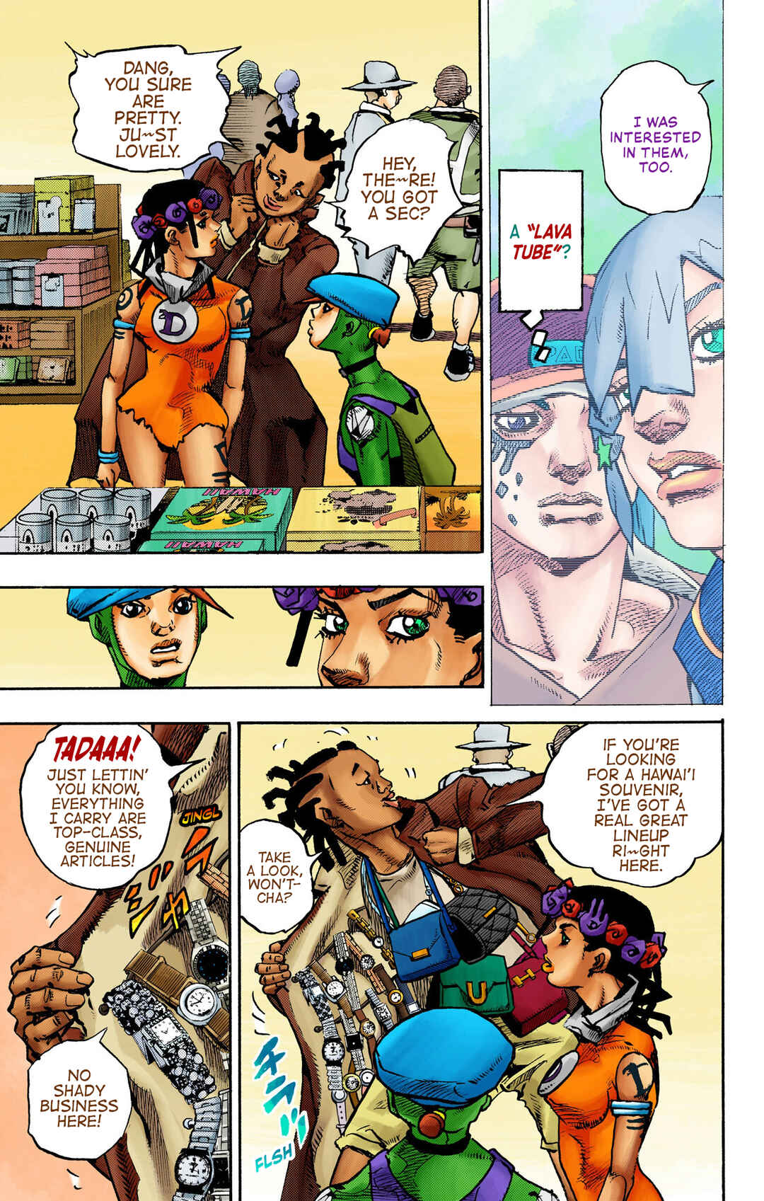Page 14 Chapter 12 JoJos Bizarre Adventure, Part 9: The JOJOLands (Official Colored)