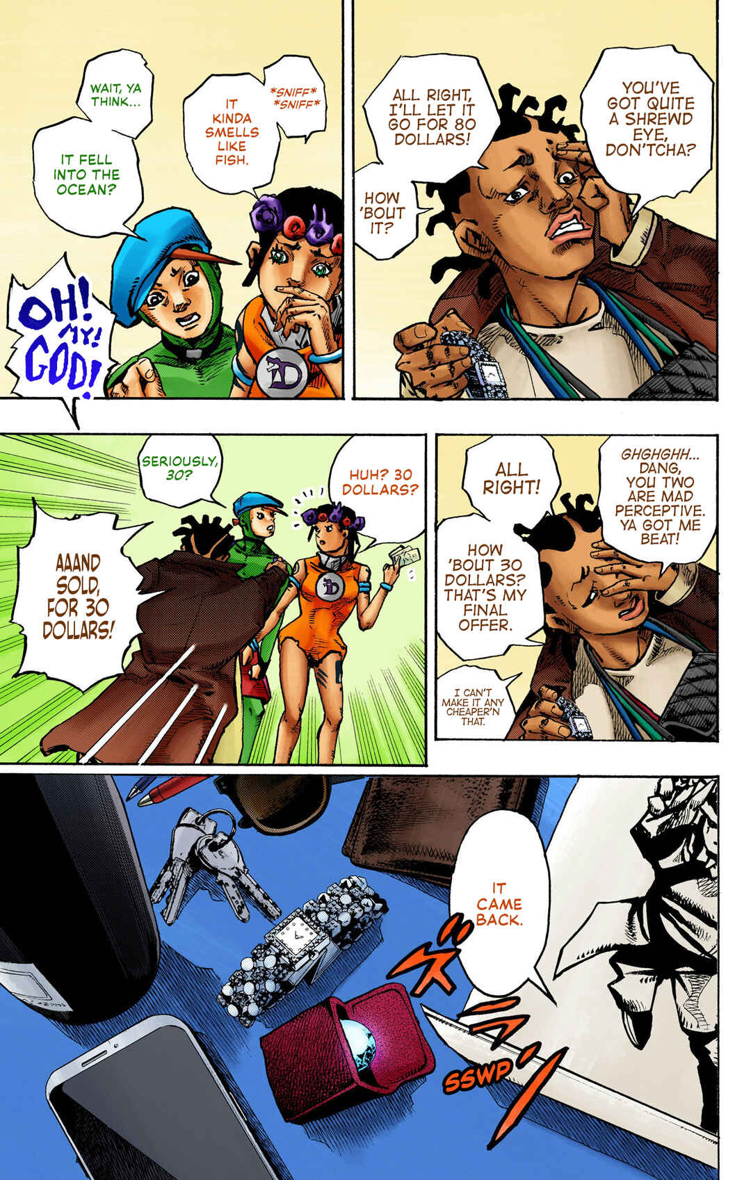 Page 16 Chapter 12 JoJos Bizarre Adventure, Part 9: The JOJOLands (Official Colored)