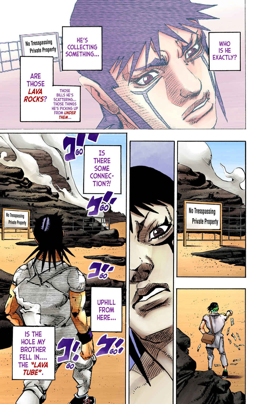Page 28 Chapter 12 JoJos Bizarre Adventure, Part 9: The JOJOLands (Official Colored)