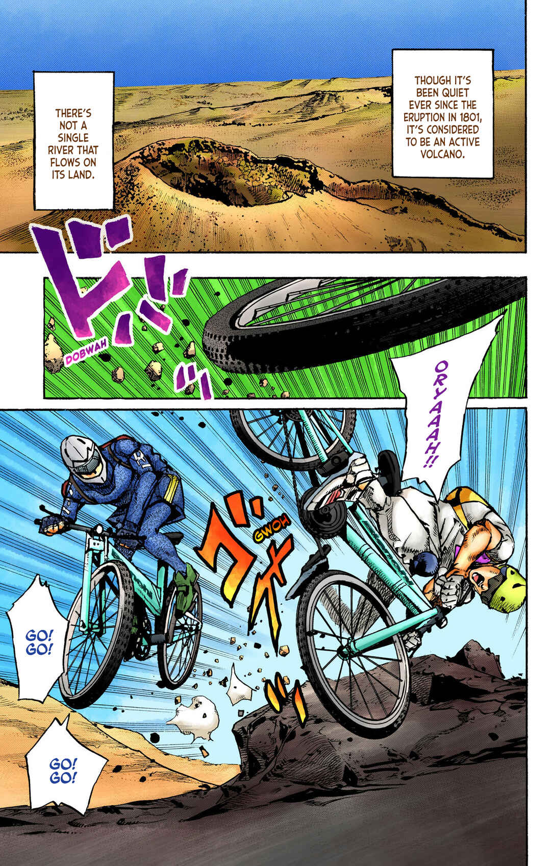 Page 3 Chapter 12 JoJos Bizarre Adventure, Part 9: The JOJOLands (Official Colored)