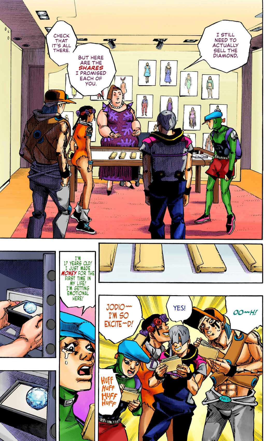 Page 30 Chapter 12 JoJos Bizarre Adventure, Part 9: The JOJOLands (Official Colored)