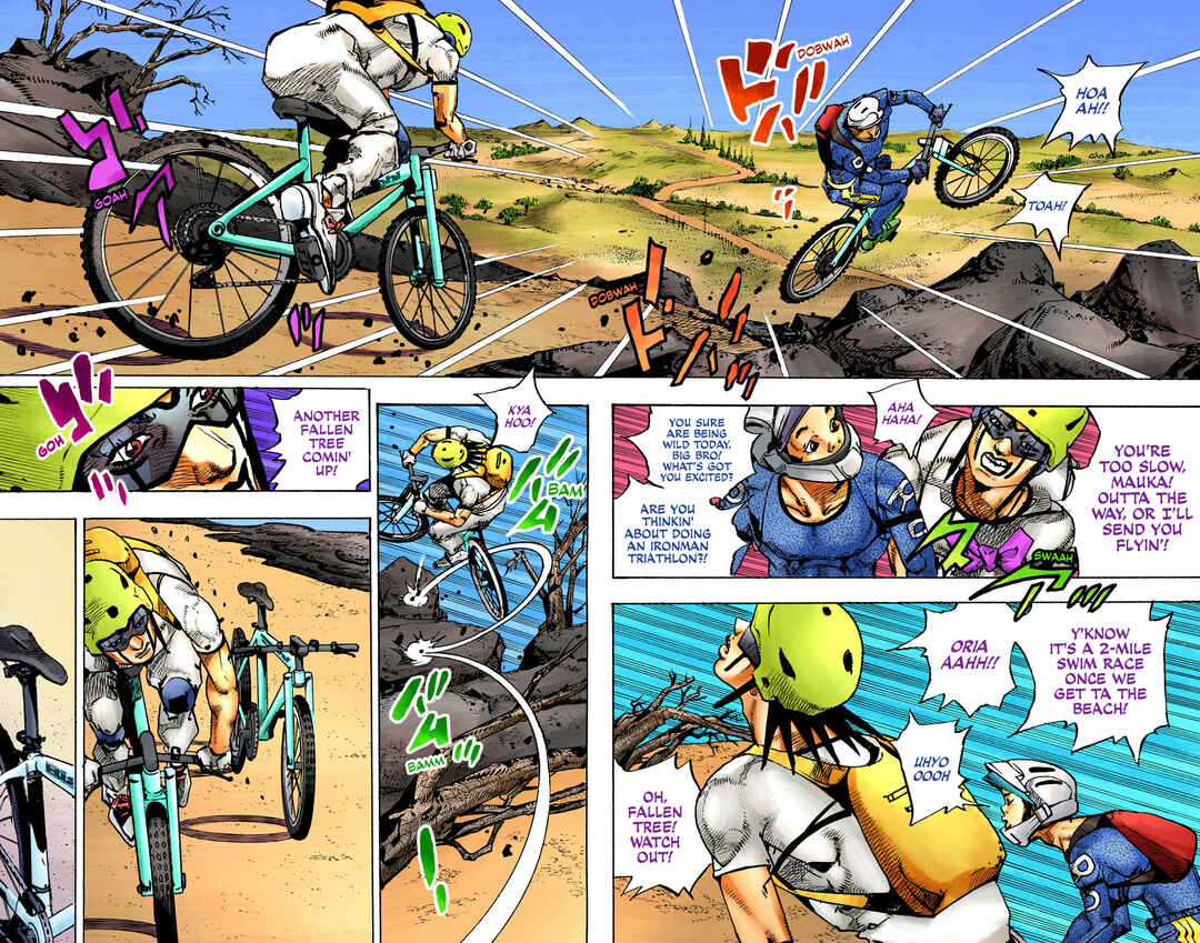 Page 4 Chapter 12 JoJos Bizarre Adventure, Part 9: The JOJOLands (Official Colored)