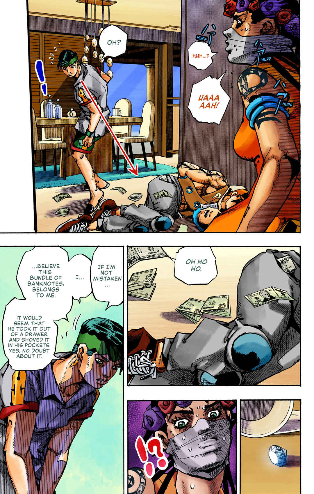 Page 13 Chapter 5 JoJos Bizarre Adventure, Part 9: The JOJOLands (Official Colored)