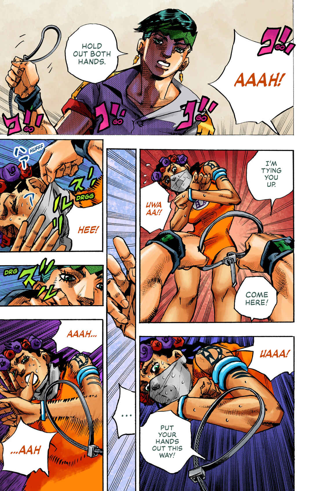 Page 15 Chapter 5 JoJos Bizarre Adventure, Part 9: The JOJOLands (Official Colored)