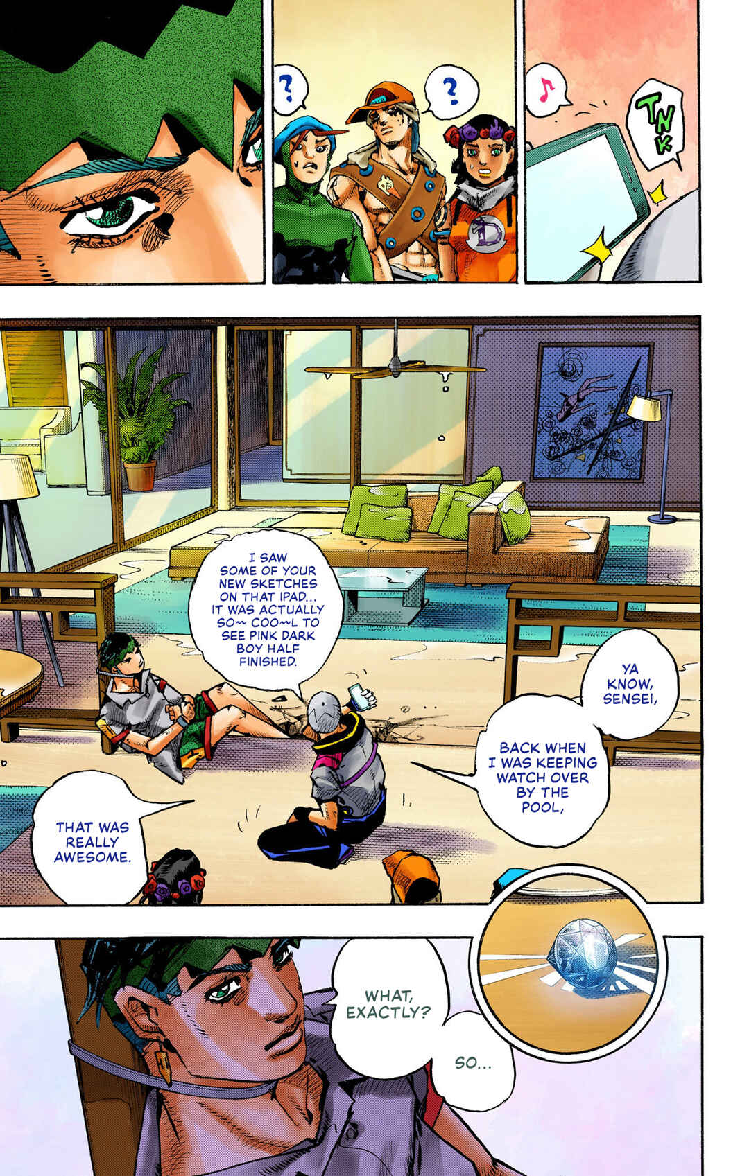 Page 28 Chapter 5 JoJos Bizarre Adventure, Part 9: The JOJOLands (Official Colored)