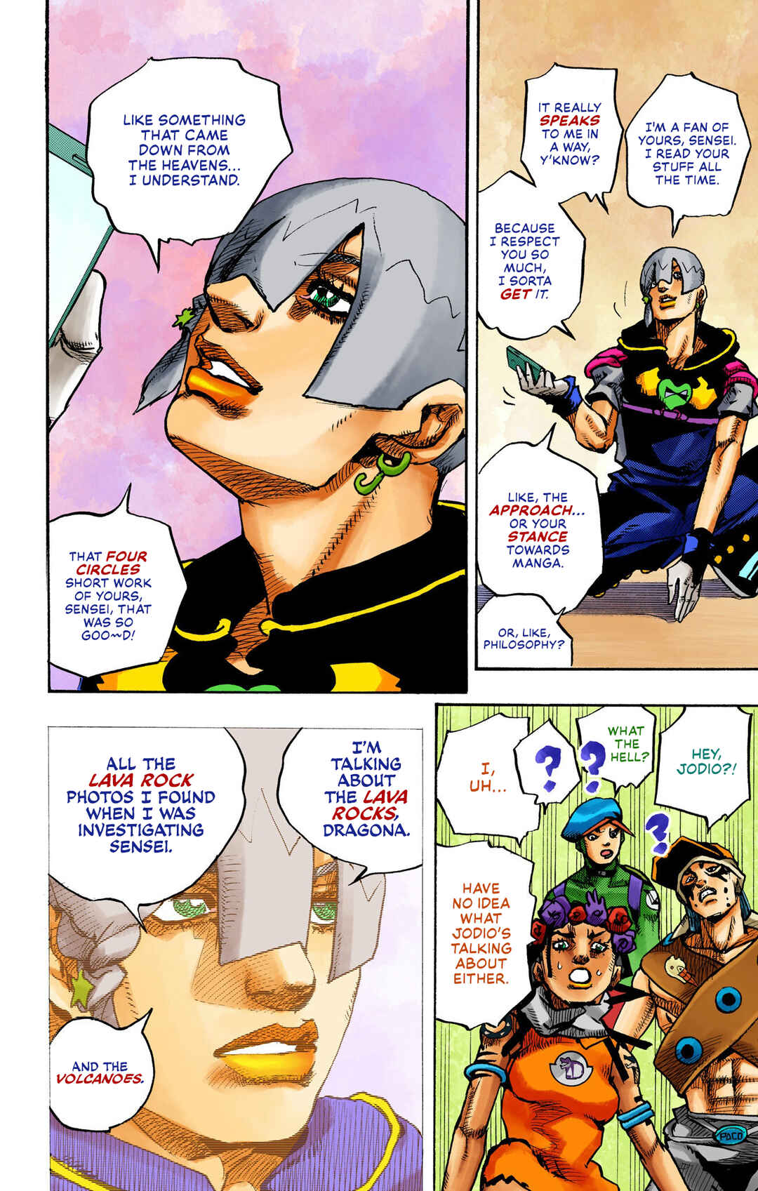 Page 29 Chapter 5 JoJos Bizarre Adventure, Part 9: The JOJOLands (Official Colored)